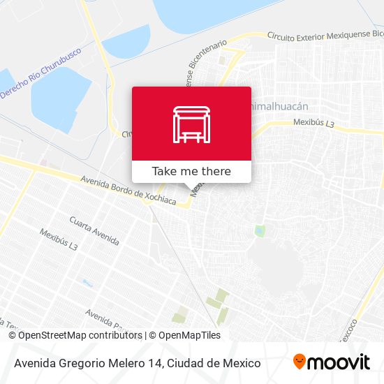 Avenida Gregorio Melero 14 map
