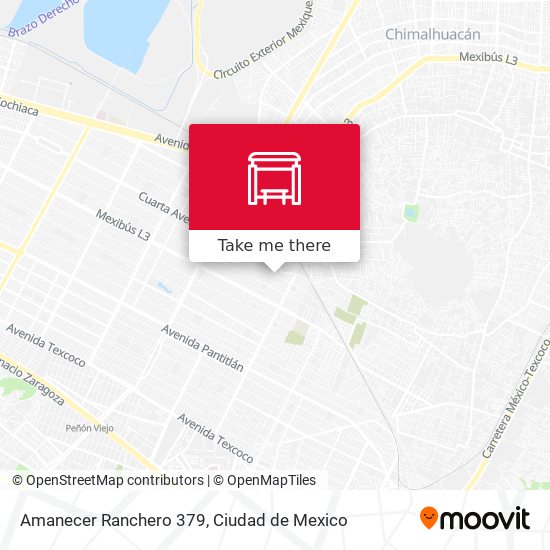 Amanecer Ranchero 379 map