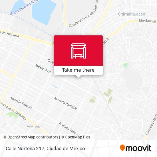 Calle Norteña 217 map