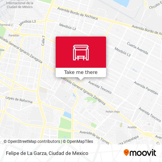 Felipe de La Garza map