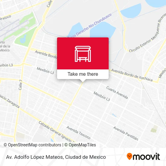 Av. Adolfo López Mateos map