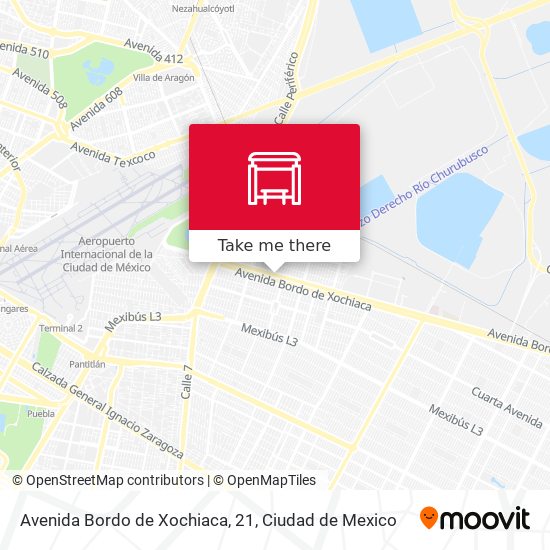 Avenida Bordo de Xochiaca, 21 map