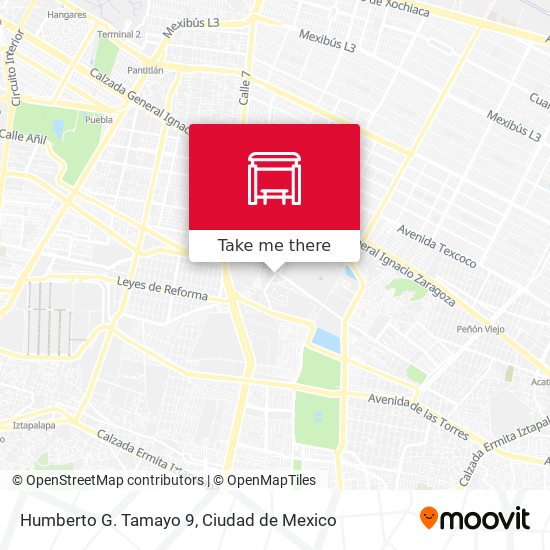 Humberto G. Tamayo 9 map