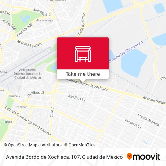 Avenida Bordo de Xochiaca, 107 map