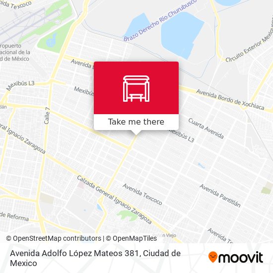 Avenida Adolfo López Mateos 381 map