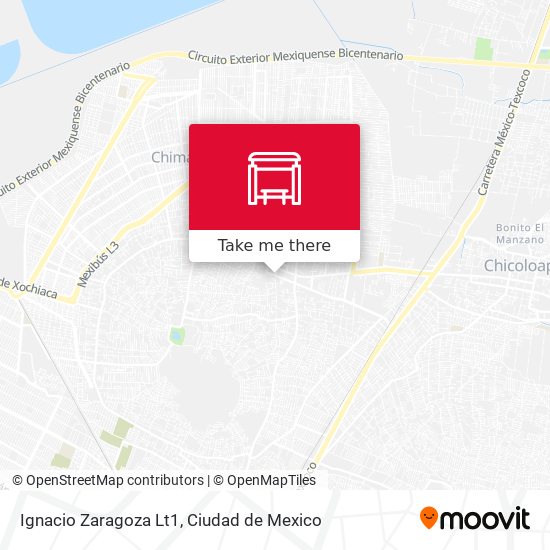 Ignacio Zaragoza Lt1 map
