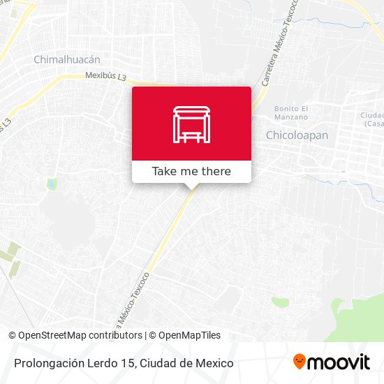 Mapa de Prolongación Lerdo 15