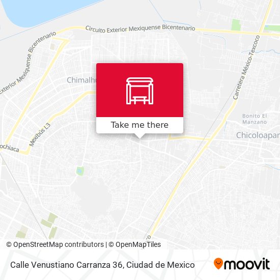 Calle Venustiano Carranza 36 map