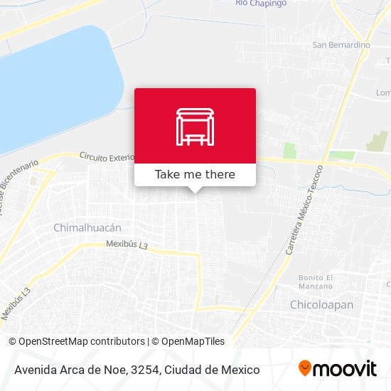 Avenida Arca de Noe, 3254 map