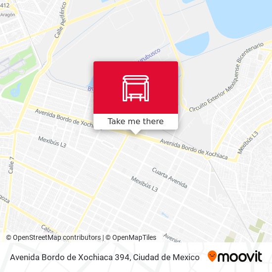 Avenida Bordo de Xochiaca 394 map