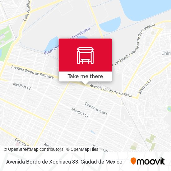 Avenida Bordo de Xochiaca 83 map