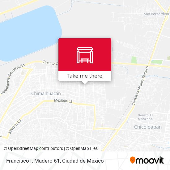 Francisco I. Madero 61 map