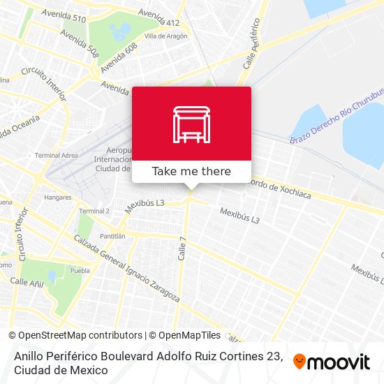 Anillo Periférico Boulevard Adolfo Ruiz Cortines 23 map