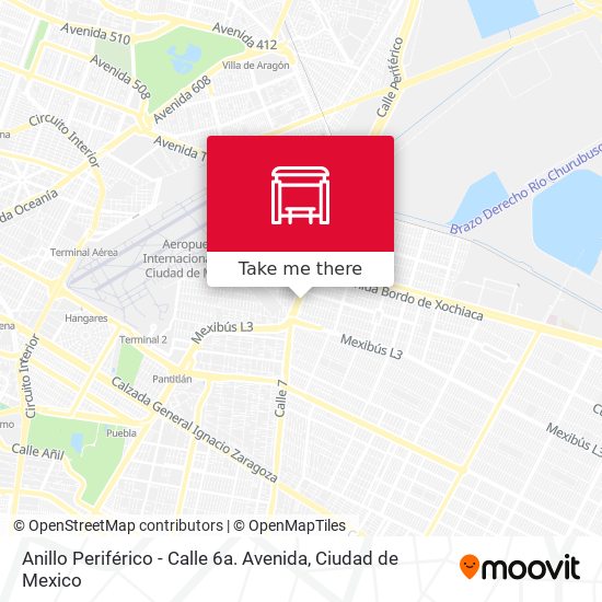 Anillo Periférico - Calle 6a. Avenida map