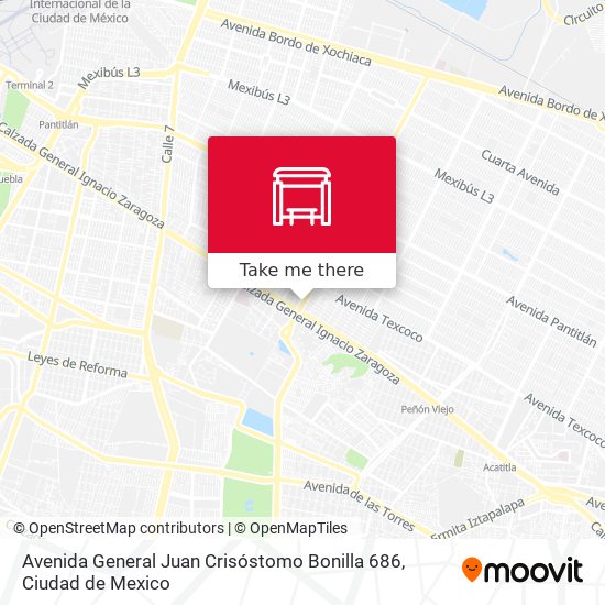 Avenida General Juan Crisóstomo Bonilla 686 map