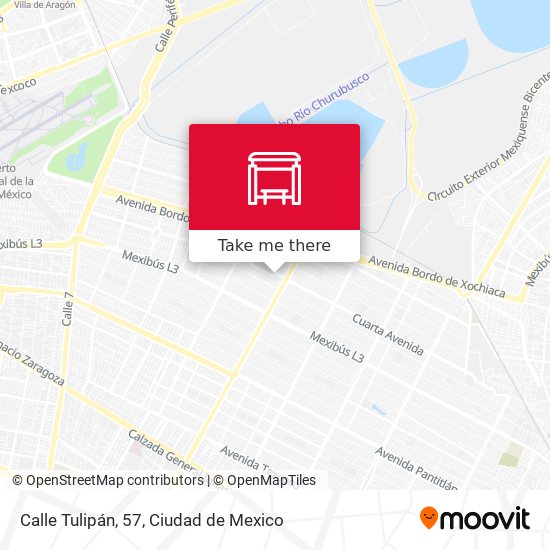 Calle Tulipán, 57 map
