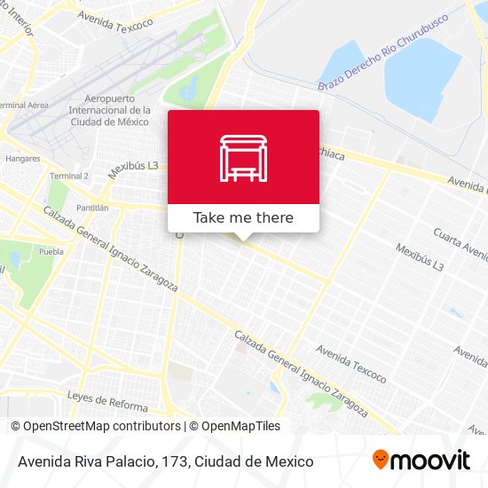 Avenida Riva Palacio, 173 map