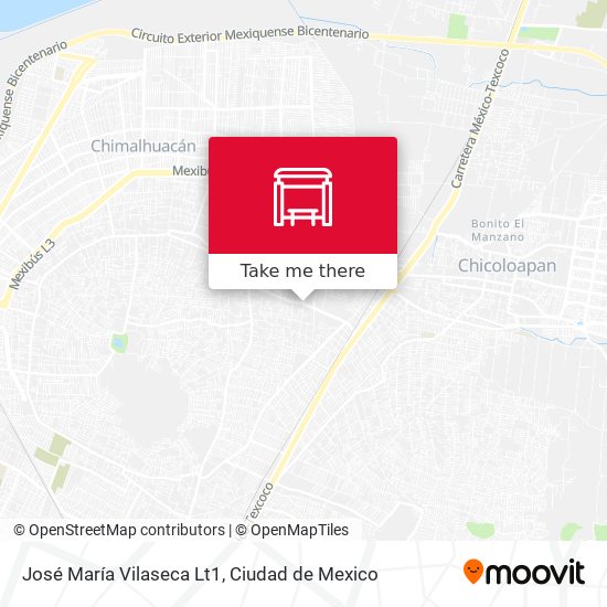José María Vilaseca Lt1 map