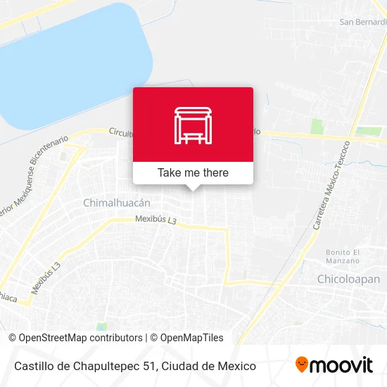 Castillo de Chapultepec 51 map