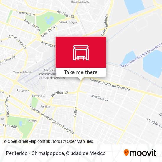 Periferico - Chimalpopoca map