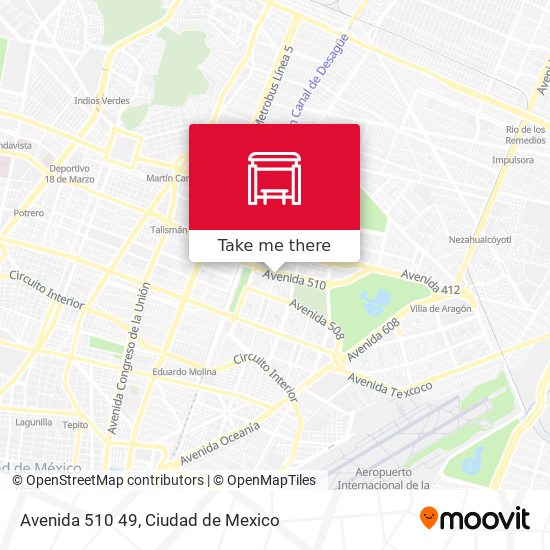 Mapa de Avenida 510 49