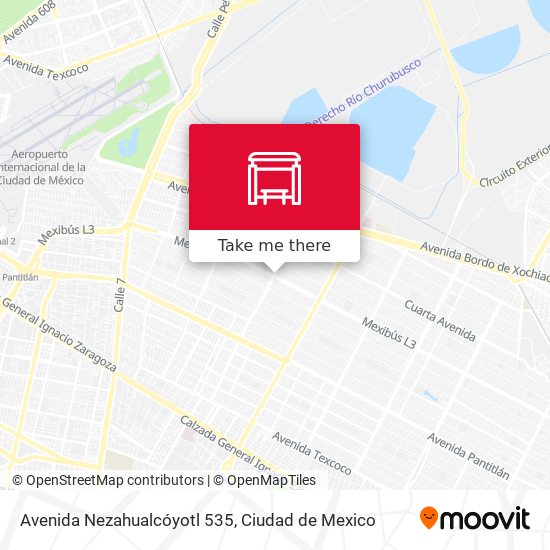 Mapa de Avenida Nezahualcóyotl 535