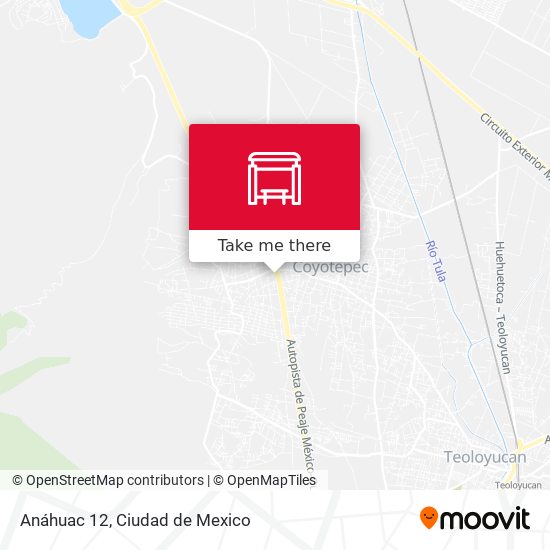 Anáhuac 12 map