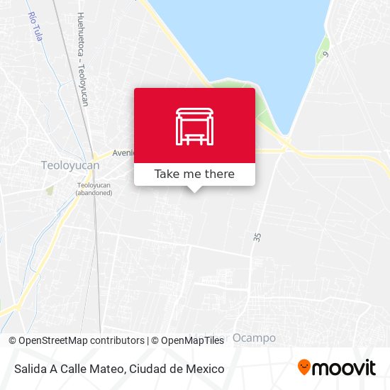 Salida A Calle Mateo map