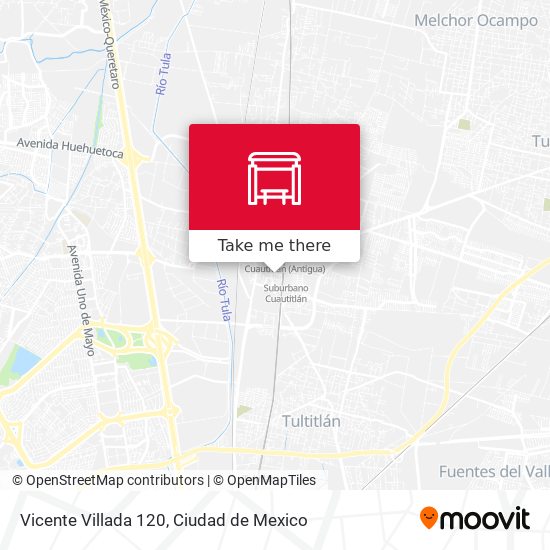 Vicente Villada 120 map