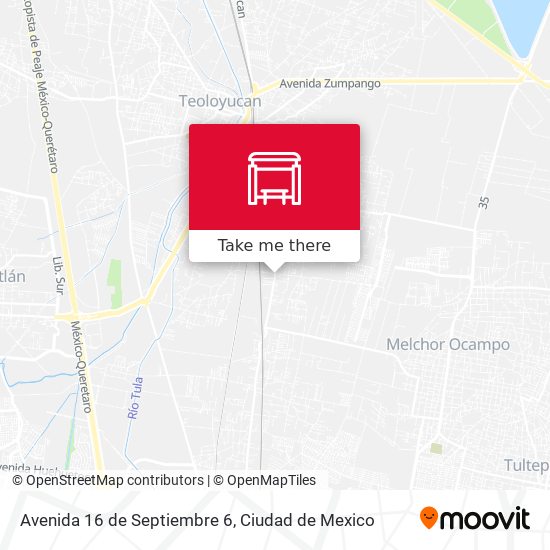 Mapa de Avenida 16 de Septiembre 6