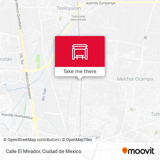 Calle El Mirador map