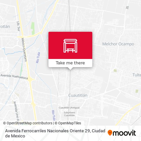 Avenida Ferrocarriles Nacionales Oriente 29 map