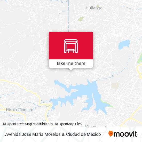 Mapa de Avenida Jose Maria Morelos 8