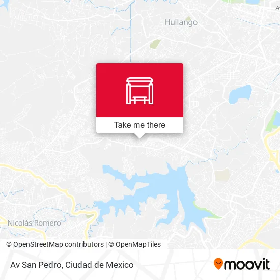 Av San Pedro map