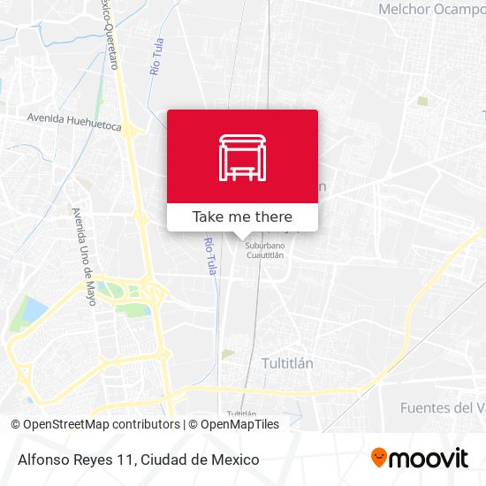 Alfonso Reyes 11 map