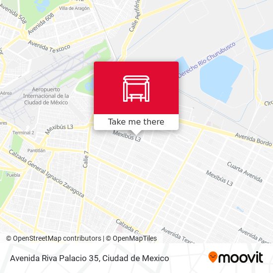 Mapa de Avenida Riva Palacio 35