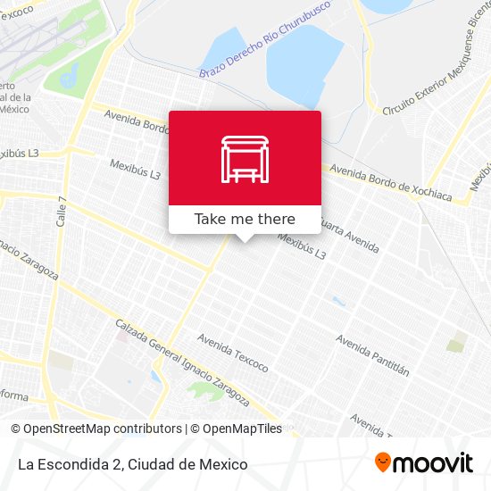 La Escondida 2 map