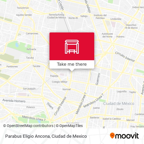 Parabus  Eligio Ancona map