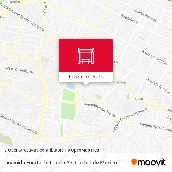 Avenida Fuerte de Loreto 27 map
