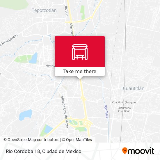 Mapa de Río Córdoba 18
