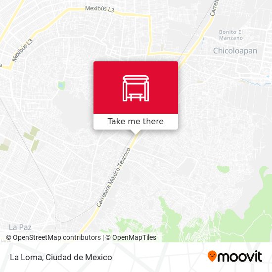 Mapa de La Loma