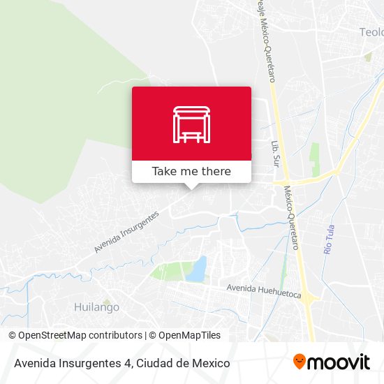 Avenida Insurgentes 4 map