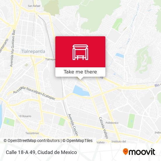 Mapa de Calle 18-A 49