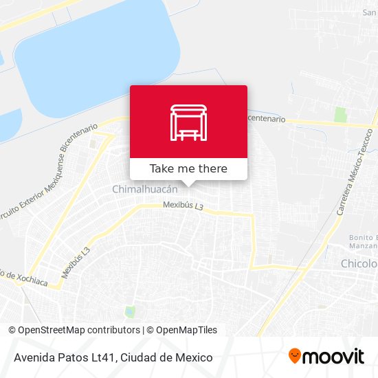 Avenida Patos Lt41 map