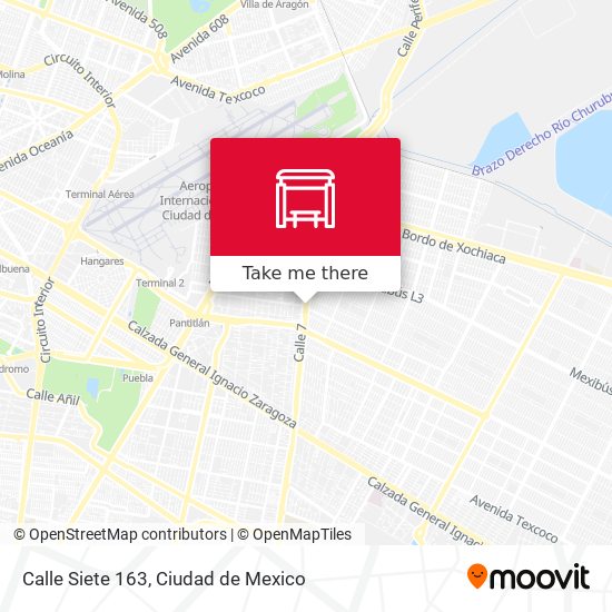 Calle Siete 163 map