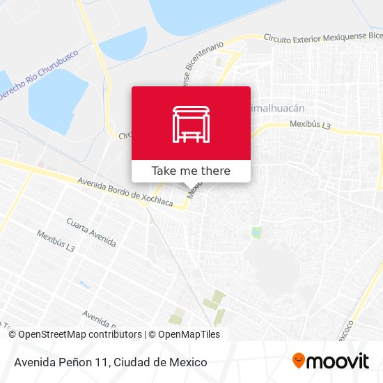 Avenida Peñon 11 map
