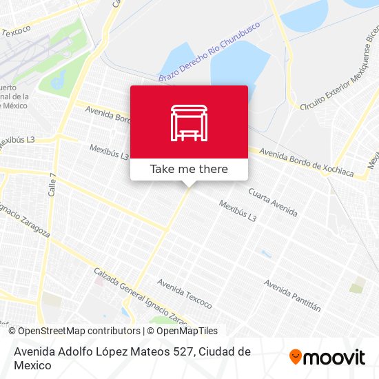 Avenida Adolfo López Mateos 527 map