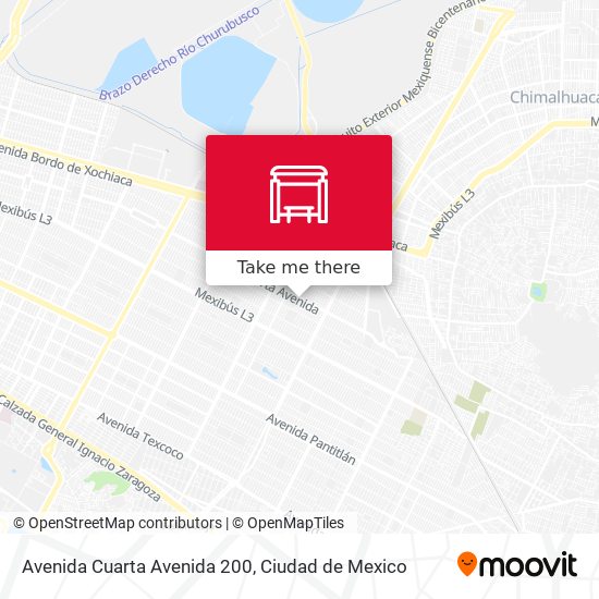 Avenida Cuarta Avenida 200 map