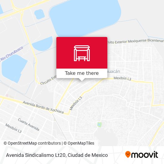 Avenida Sindicalismo Lt20 map