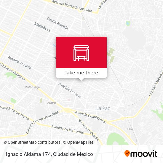 Ignacio Aldama 174 map